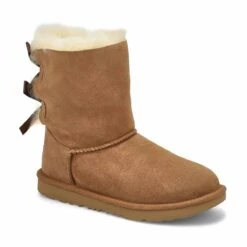 UGG Girl's Bailey Bow II Sheepskin Boot - Che