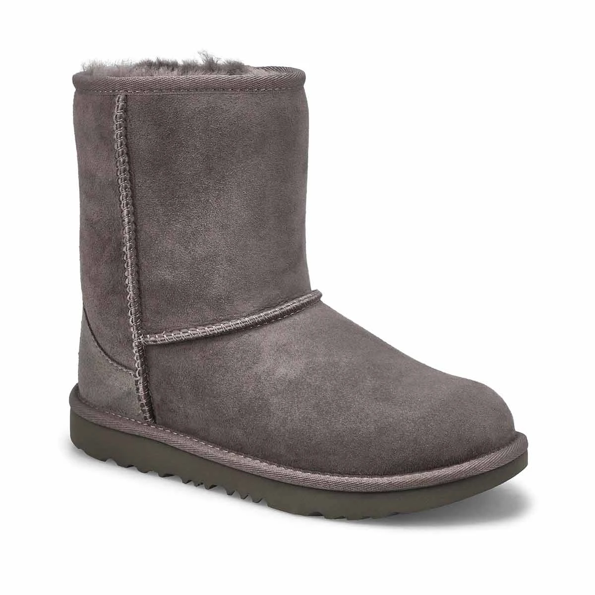 UGG Girl's Classic II Sheepskin Boot - Chestn - Image 3