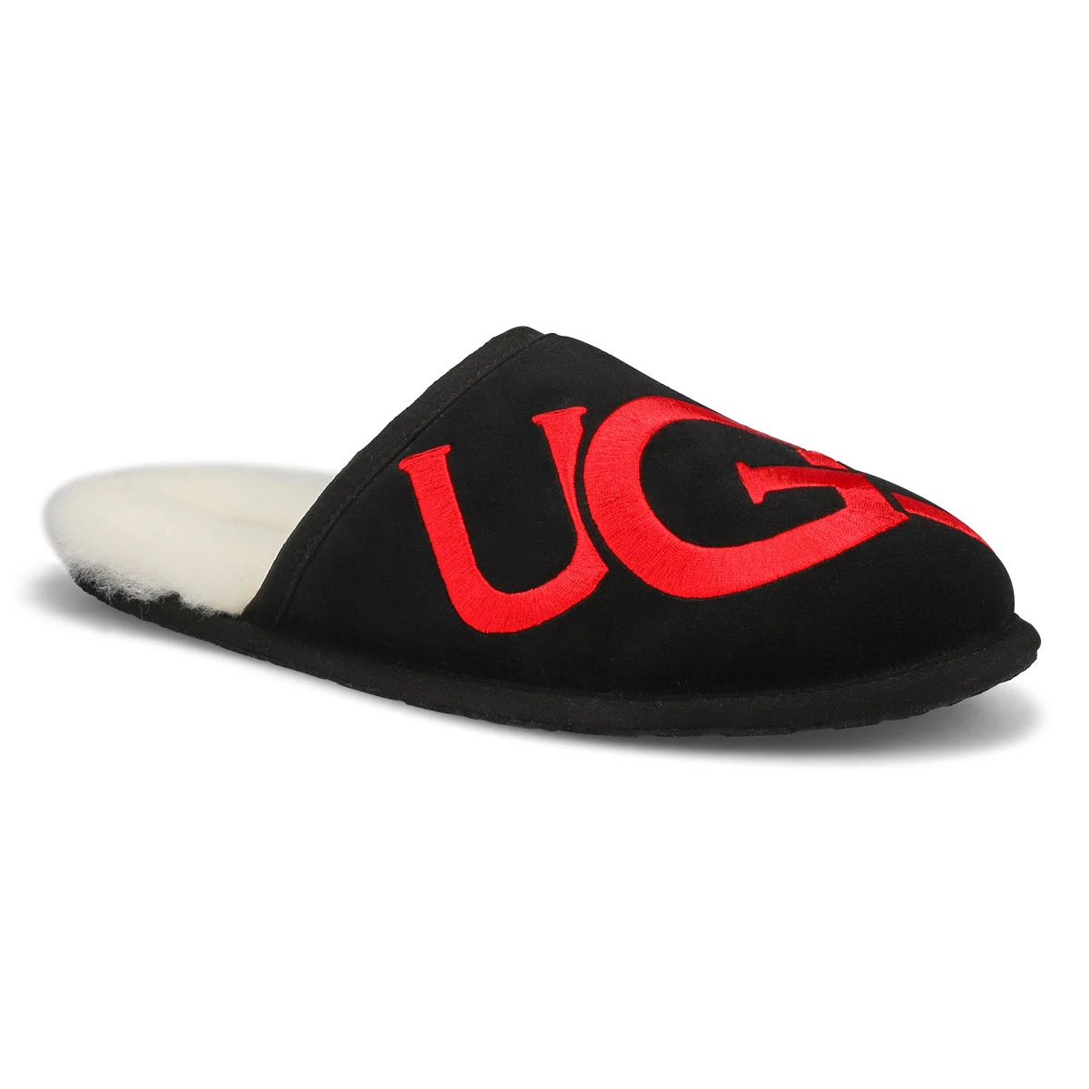 UGG Men's Scuff Sheepskin Slipper - Black - Image 5