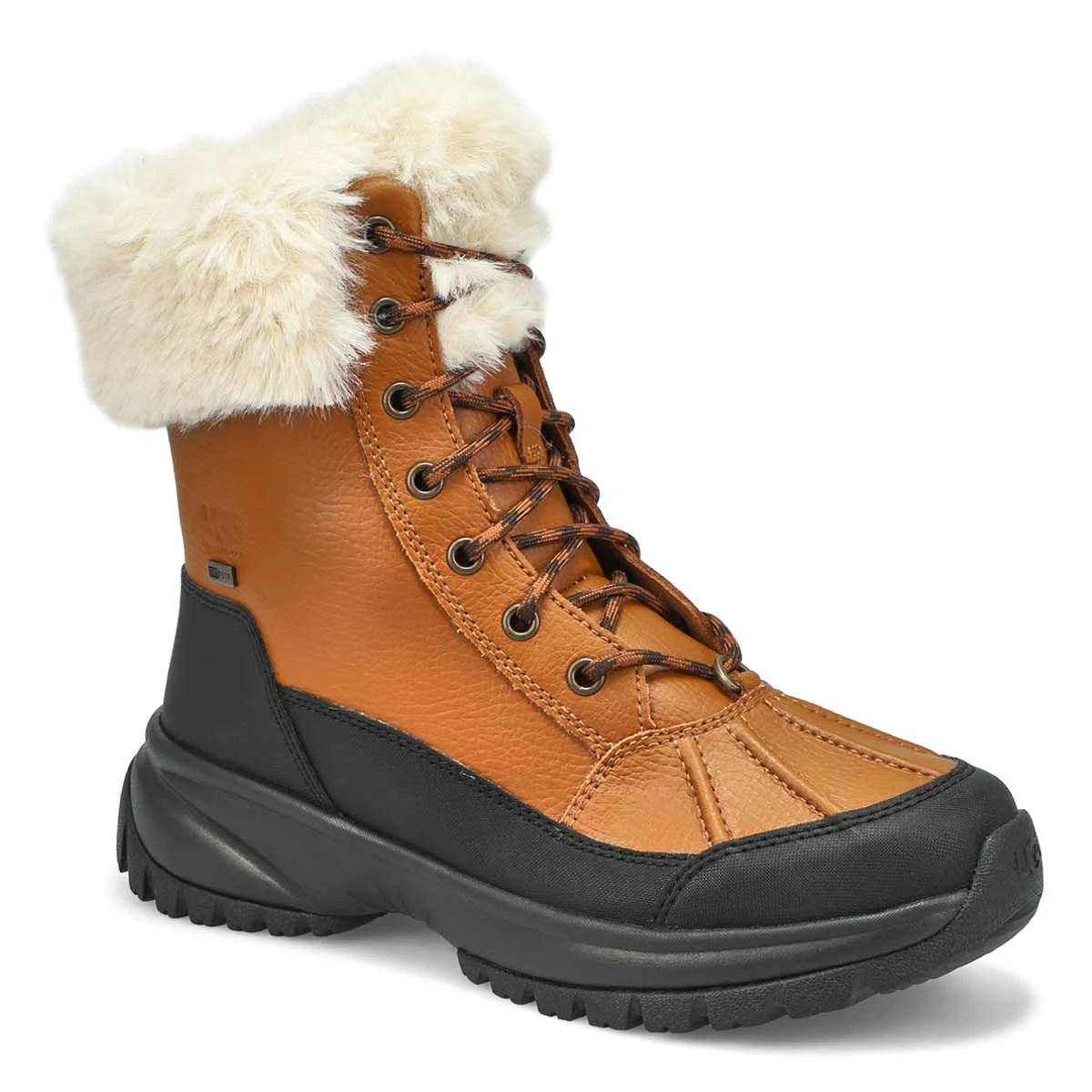 UGG Women's Yose Fluff Winter Boot - White - Image 3
