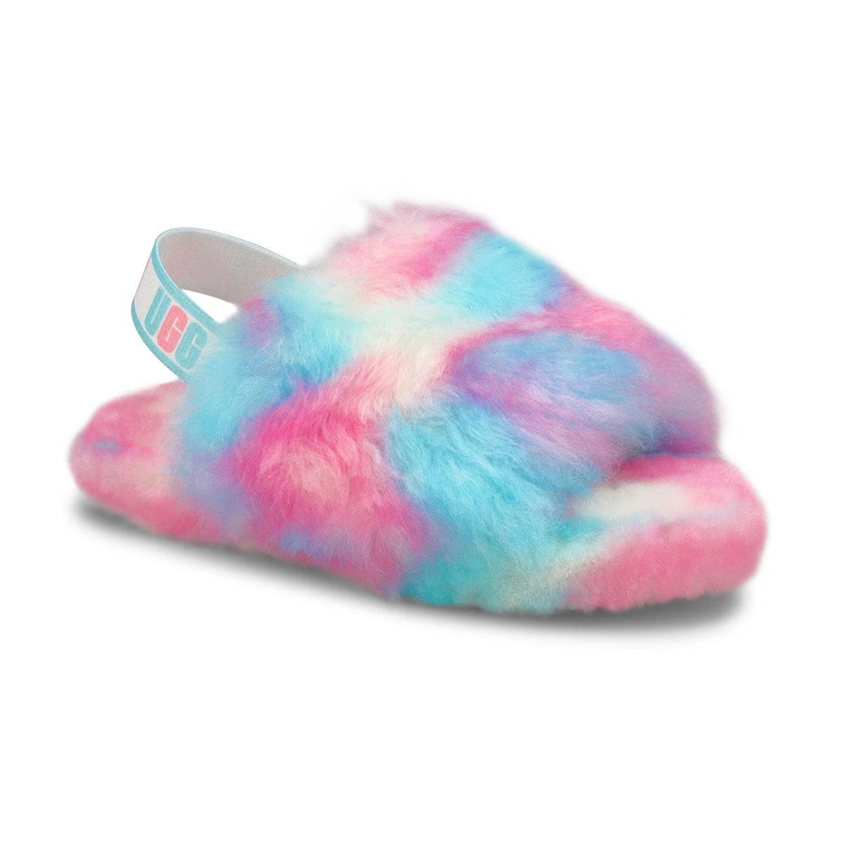 UGG Girls' Fluff Yeah Pride Slipper - Pride