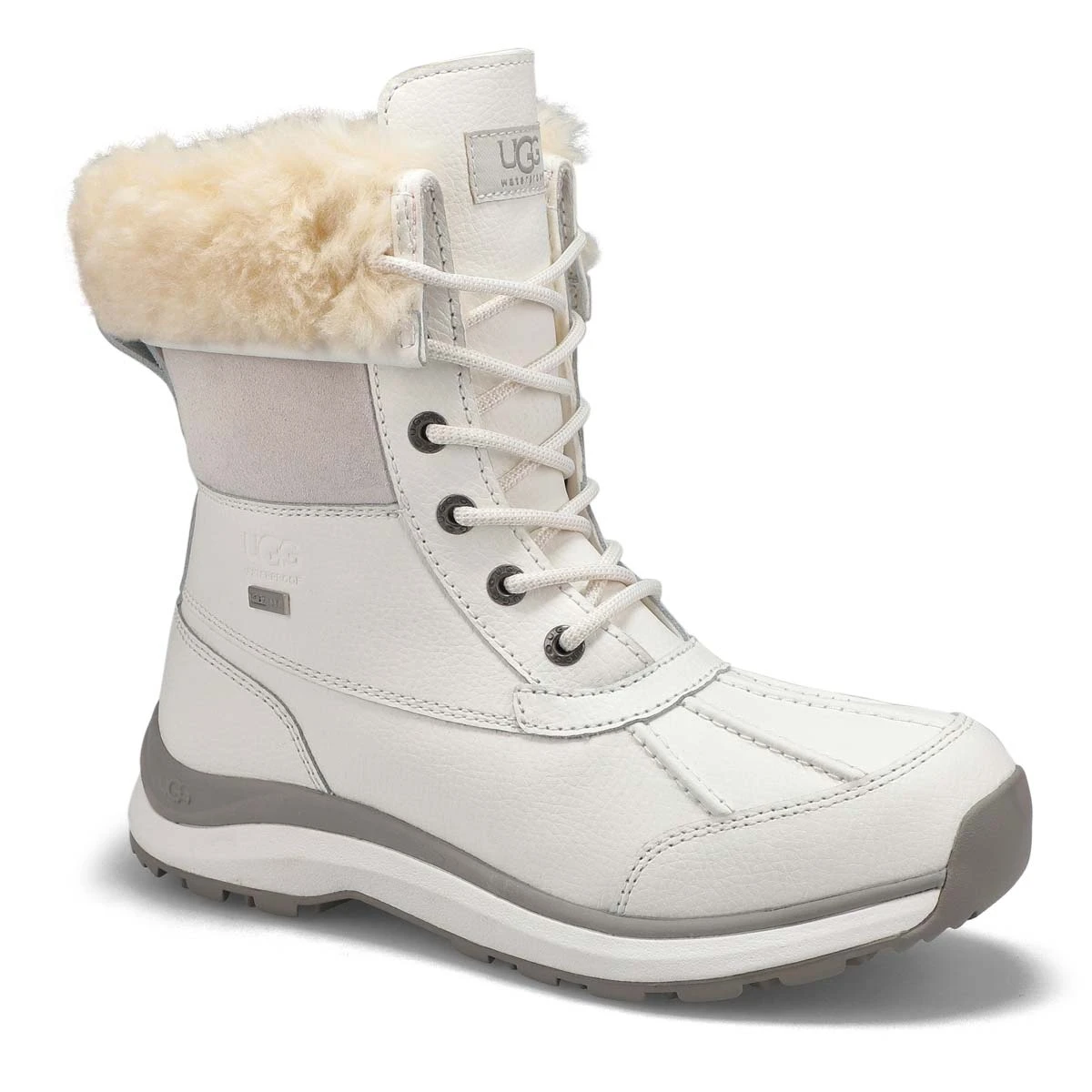 UGG Women's Adirondack III Winter Boot- White